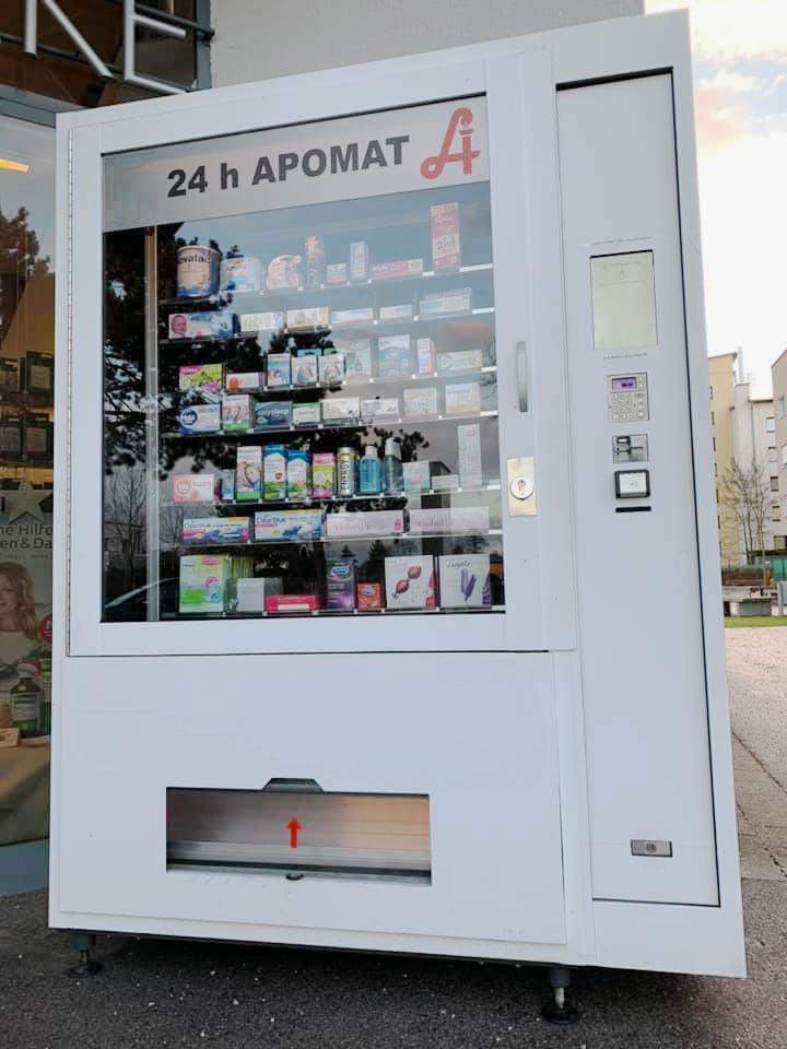 24h Apotheken Automat in Wels Noitzmühle